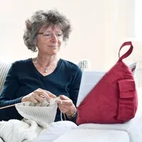 The Bookseat Buchständer und Tablet-Halterung, grau