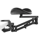 Ergorest Standard-Armlehne, ergonomisch, schwarz