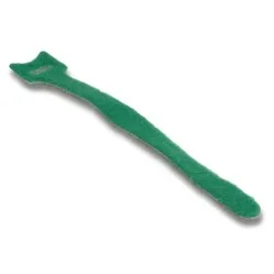 Marker Klett-Kabelbinder Grün (10 Stück)