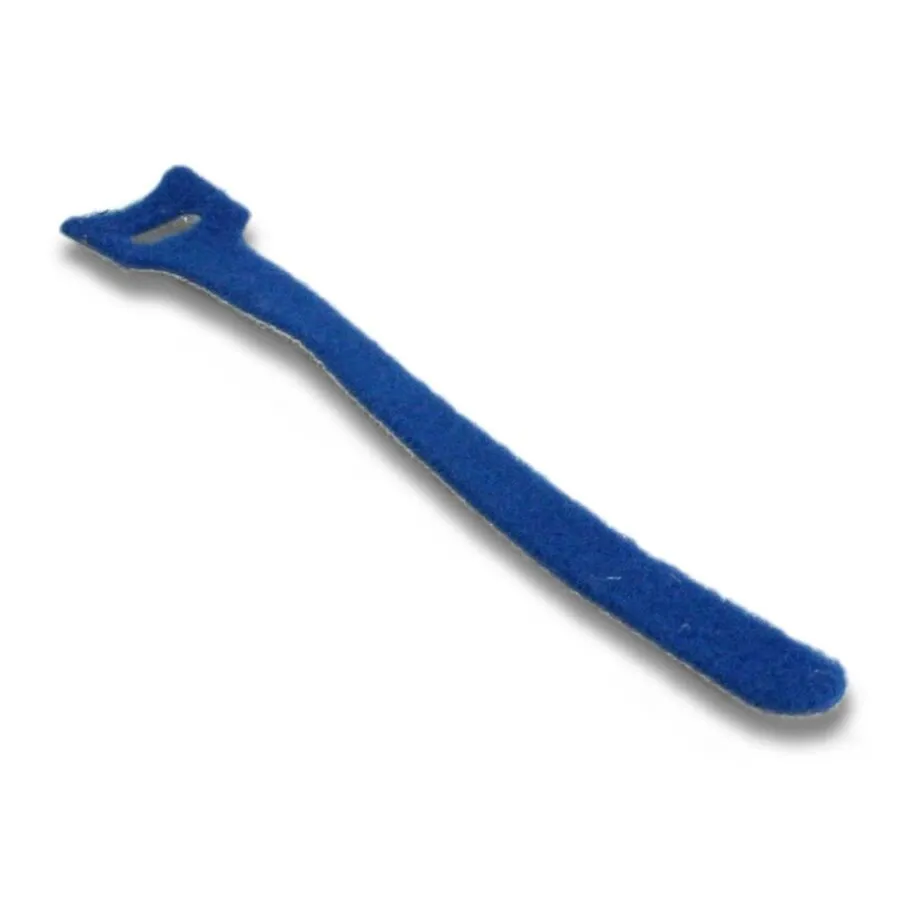 Marker Klett-Kabelbinder Blau (10 Stück)