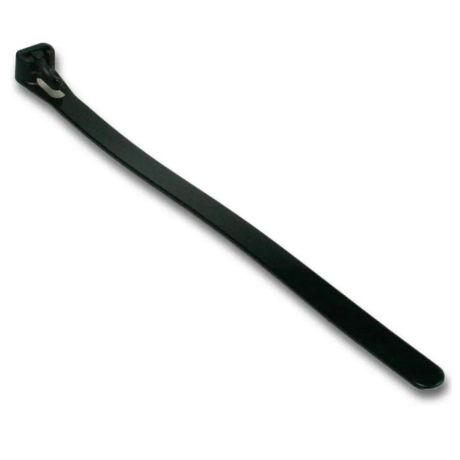 Wiederverschließbare Tyraps 250 x 7,6, schwarz (je 10 Stück)