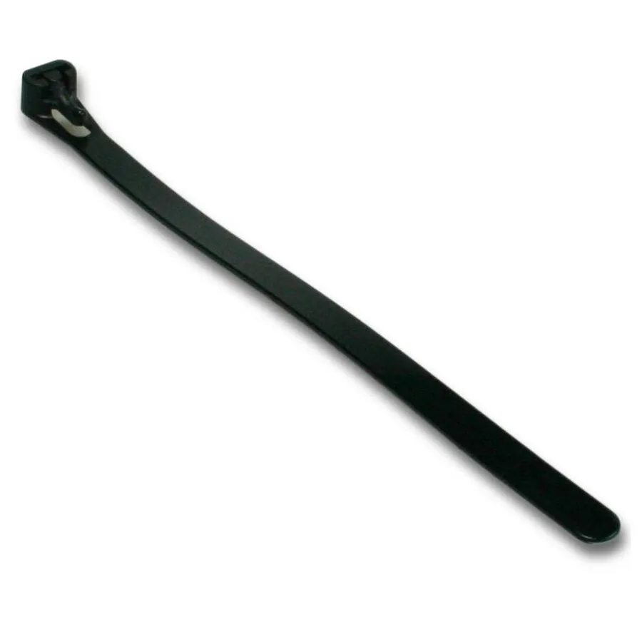 Wiederverschließbare Kabelbinder 100 x 6,5 schwarz (10 Stück)