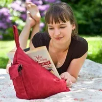 The Bookseat Buchständer und Tablet-Halter, beige