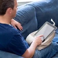 The Bookseat Buchständer und Tablet-Halter, beige