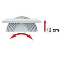 Twinco Twin Active Fußstütze, grau