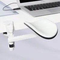 Ergorest ergonomische Armlehne grau-weiß lange Stütze