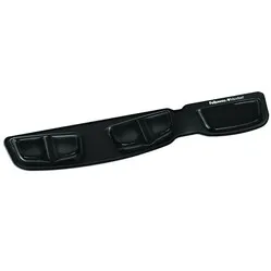 Fellowes Health-V Crystal Handgelenkauflage für Tastatur, schwarz