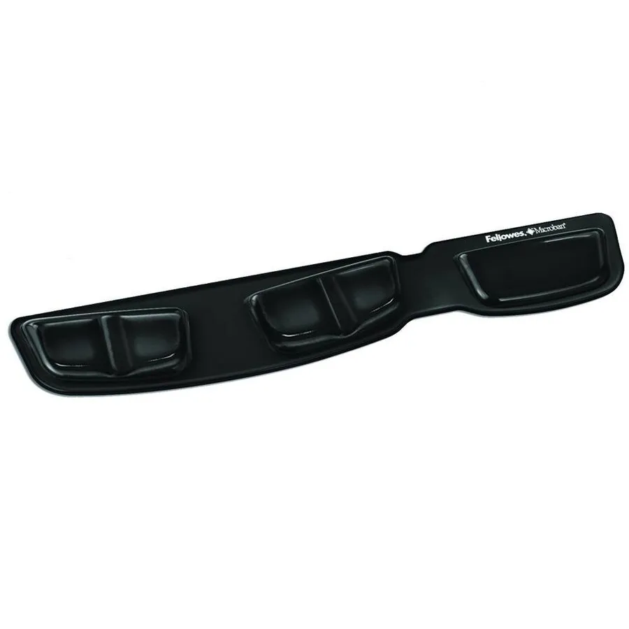 Fellowes Health-V Crystal Handgelenkauflage für Tastatur, schwarz