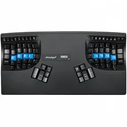 Kinesis Advantage2 Ergonomische Tastatur, schwarz