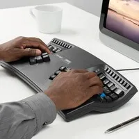 Kinesis Advantage2 Ergonomische Tastatur, schwarz