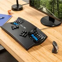 Kinesis Advantage2 Ergonomische Tastatur, schwarz