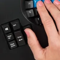 Kinesis Advantage2 Ergonomische Tastatur, schwarz