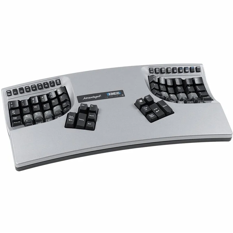 Kinesis Advantage2 Ergonomische Tastatur, silber