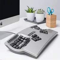 Kinesis Advantage2 Ergonomische Tastatur, silber