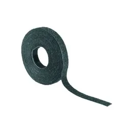 Textie-Klettband, Bündelband, Rolle 5000 x 12,5 mm, schwarz