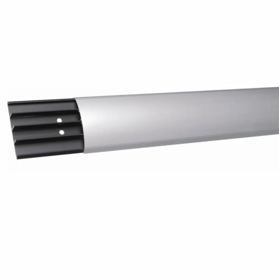 Ergopro Kunststoff-Kabelkanal für Boden oder Wand - 2000x75x17mm
