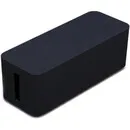 Ergopro CableBox Schwarz – Aufbewahrungsbox für Steckdosenleisten und Kabel
