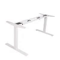 Ergopro NPR 1813 Sitz-Steh-Schreibtisch 62–127 cm inkl. kostenloser Montage – Weiß