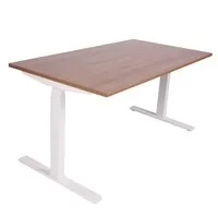 Ergopro NPR 1813 Sitz-Steh-Schreibtisch 62–127 cm inkl. kostenloser Montage – Weiß
