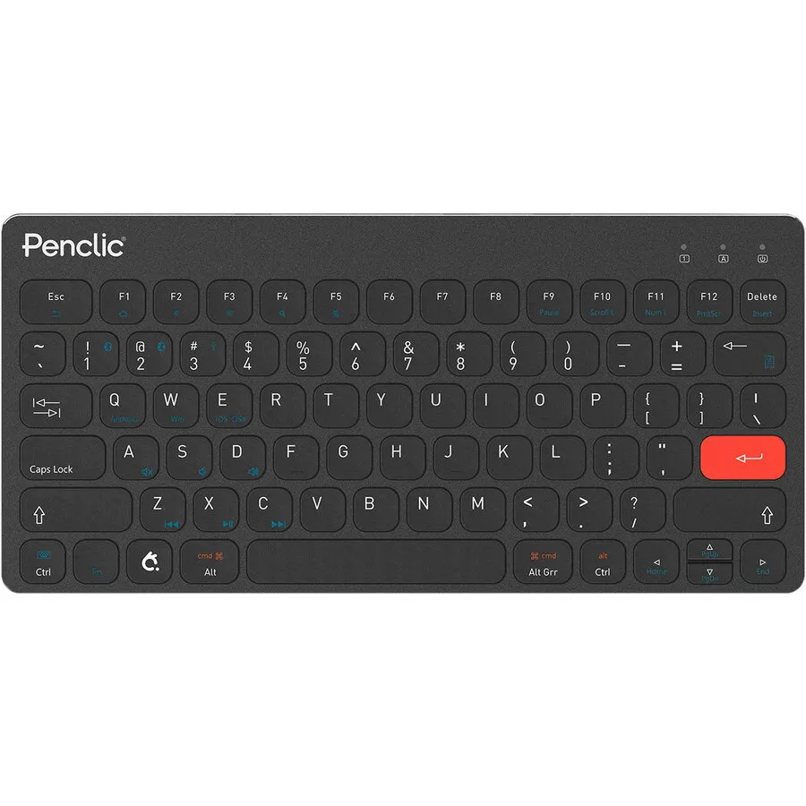 Penclic KB3 Compact Bluetooth-Tastatur – schwarz