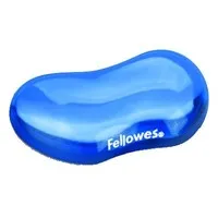 Fellowes Crystals Flex Handgelenkstütze für Maus und Tastatur blau