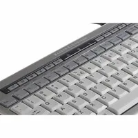 BakkerElkhuizen S-Board 840 Compact-Tastatur mit USB-Hub, AZERTY BE