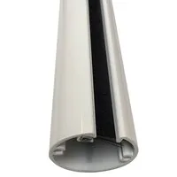 Ergopro Aluminium-Kabelsäule, weiß lackiert (RAL 9016), Ø 50 x 3000 mm