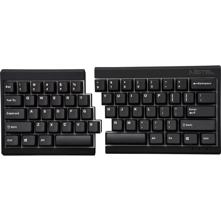 Mistel MD600 Barocco Black (Cherry MX Brown) geteilte Tastatur