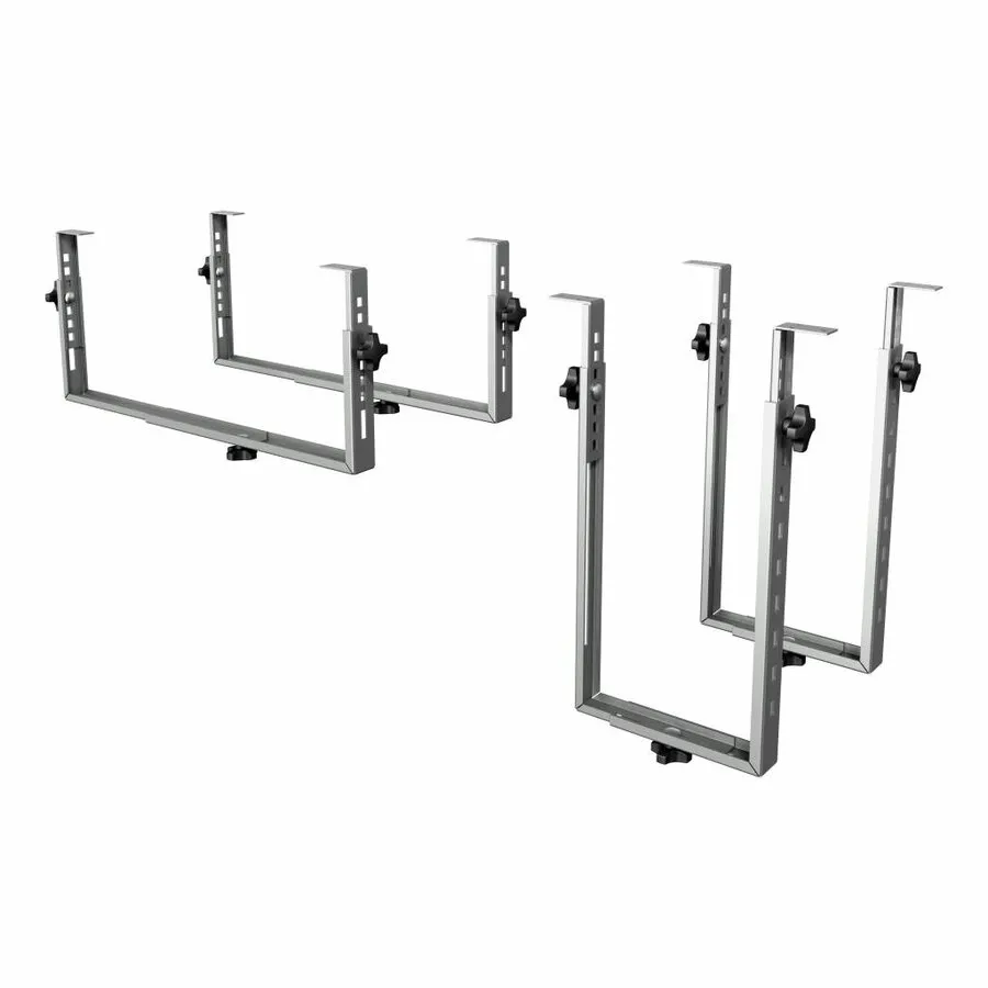 Dataflex Viewgo CPU-Halter silbergrau - 32.182