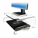 Dataflex Addit Acryl Monitorerhöhung - 44.660