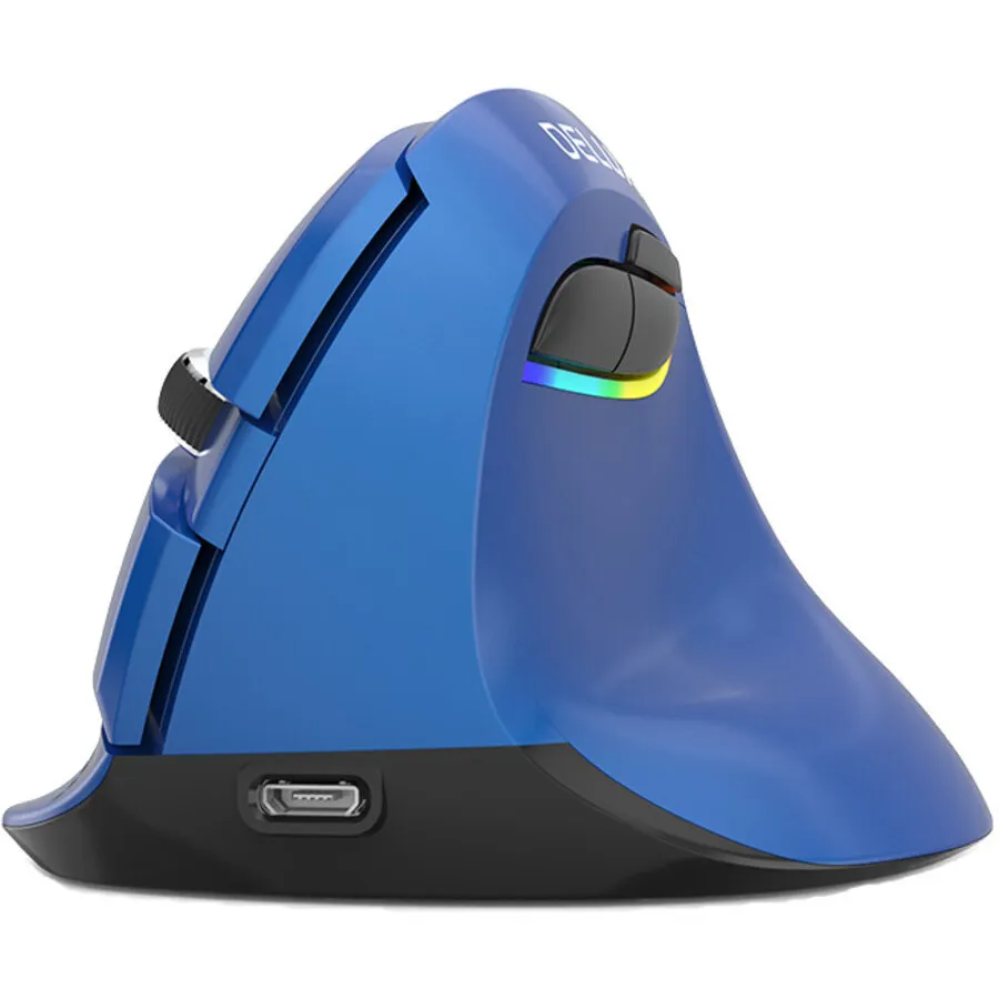 Delux Mini Pearl-like Blue, kabellos, für Rechtshänder