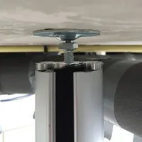 Ergopro Aluminium-Kabelsäule, mattschwarz lackiert (RAL 9005), Ø 50 x 3000 mm