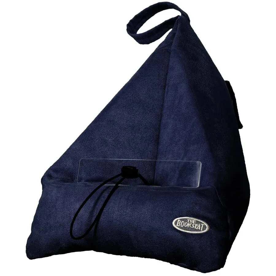 The Bookseat Buchständer und Tablet-Halterung, marineblau