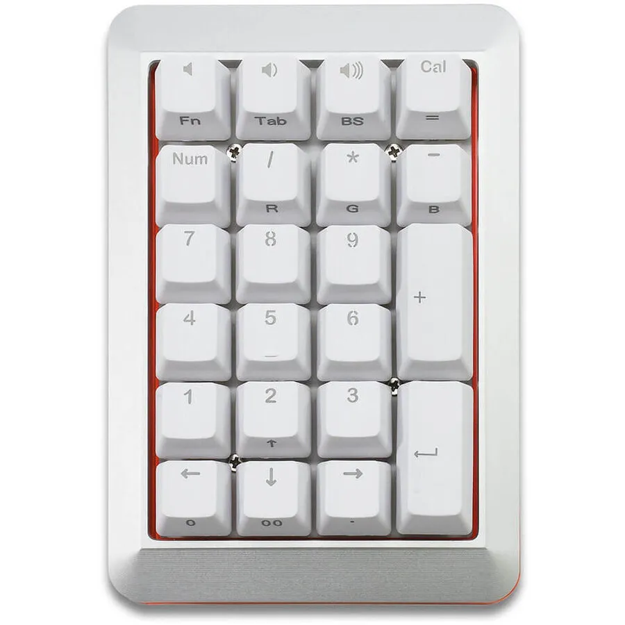 Mistel MD200 RGB Silber/Weiß (Cherry MX Brown) Numerik-Tastatur