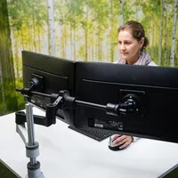R-Go Zepher C2 Smart Bar – kreisförmiger Monitorarm