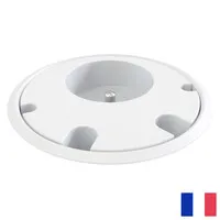 Powerdot Stromanschluss BE/FR (UTE) mit 4x Kabeldurchführung, weiß