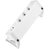 Ergopro Desk Up 2.0 - 3x 230V + USB-A & USB-C Ladegerät weiß