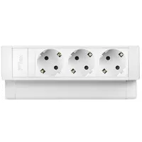 Ergopro Desk Up 2.0 - 3x 230V weiß