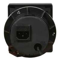 Ergopro QI-Ladesteckdose mit 1x 230V + USB-A Ladegerät & CAT 6 Anschluss