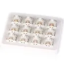 Gateron Weißes Schalter-Set mit mechanischen Schaltern, 12er-Pack