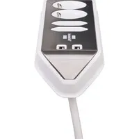 Brennenstuhl Estilo Eck-Steckdosenleiste mit USB-Ladeanschlüssen – Edelstahl/Weiß