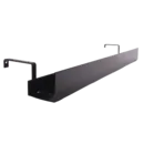 Ergopro Passender Kabelkanal - schwarz