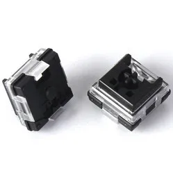 Keychron Optische Schalter mit flachem Profil für die K3-Tastatur (90 Stück) – Schwarz