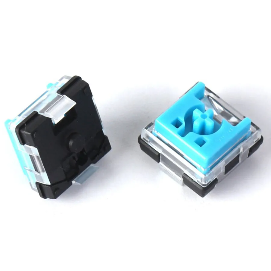 Keychron Optische Schalter mit flachem Profil für die K3-Tastatur (90 Stück) – Blau