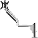 Galaxy Monitorarm Gasfeder + statisch gerade - silber