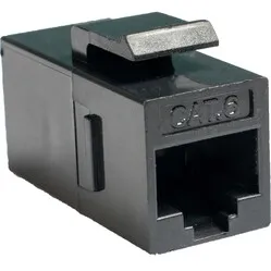 Keystone-Einsatz - RJ45 Cat6 schwarz