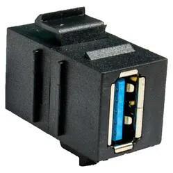 Keystone Einsatz - USB 3.0 schwarz