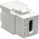 Keystone Insert - USB-C weiß