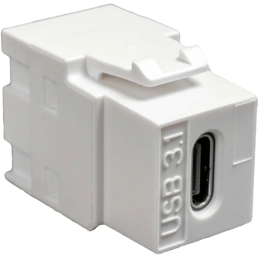 Keystone Insert - USB-C weiß