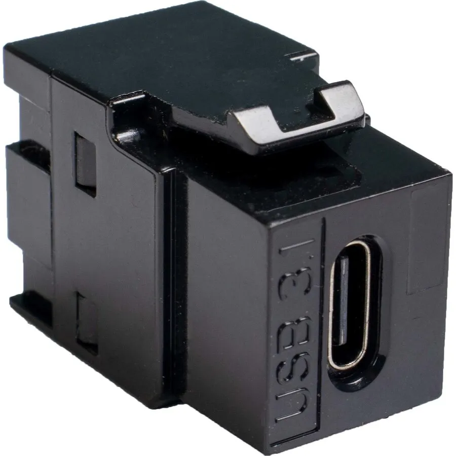 Keystone Einsatz - USB-C schwarz